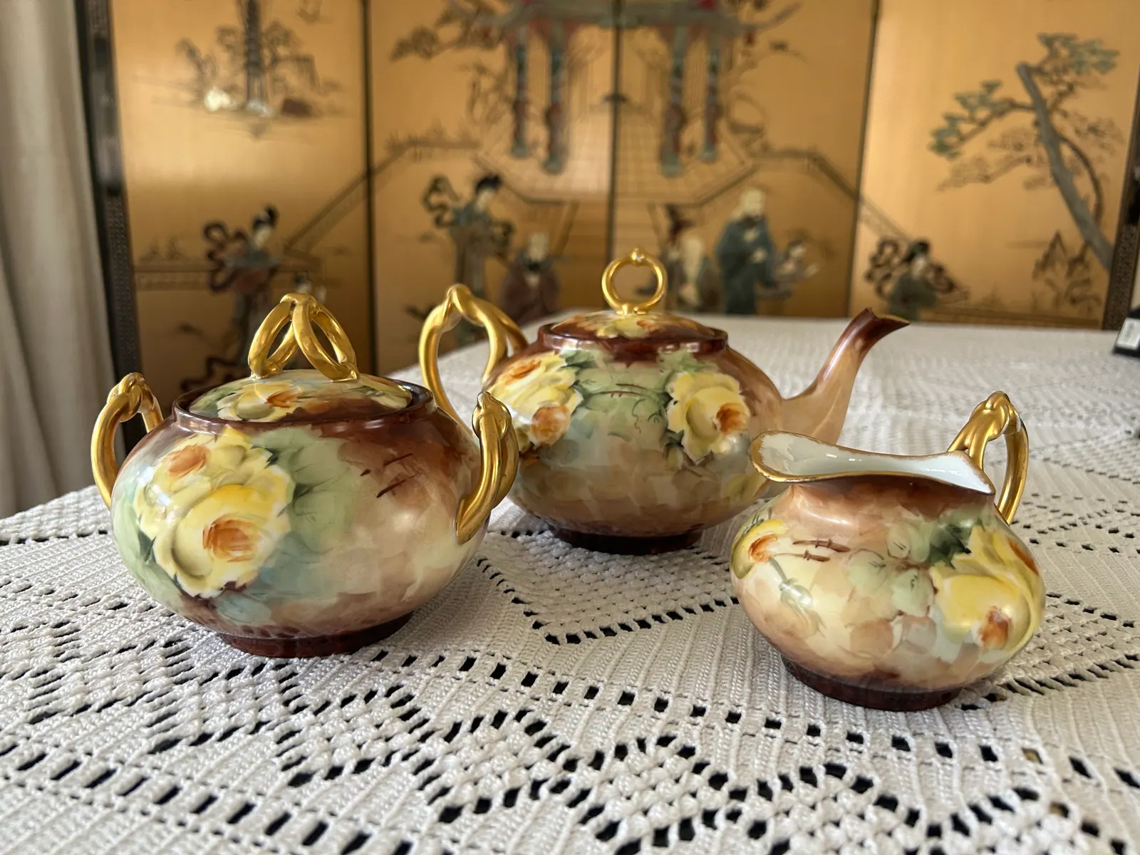 Hand-Painted Bavaria Floral Tea Service view 00.jpg